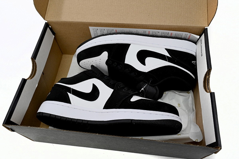 yupoo_331161_9d6feba0.jpg 【AA1AQ】新黑白灰 乔丹1代低帮 553558-001 Air Jordan 1 Low New Black and White Panda