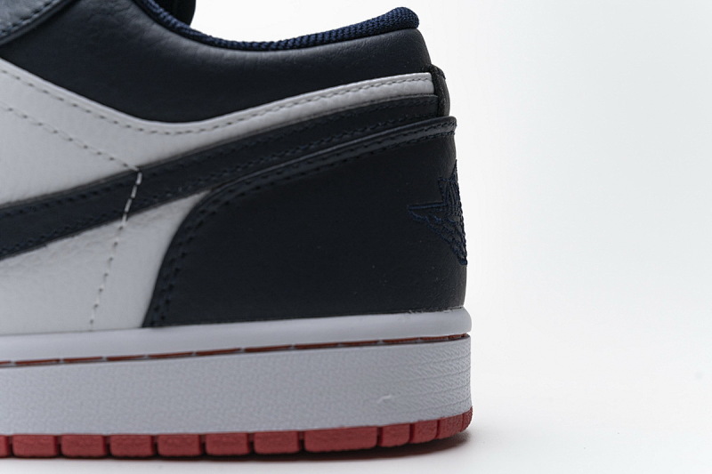 【AA1AQ】午夜蓝 乔丹1代低帮 553558-481 Air Jordan 1 Low Obsidian Ember Glow