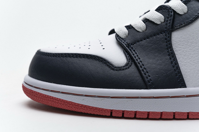 【AA1AQ】午夜蓝 乔丹1代低帮 553558-481 Air Jordan 1 Low Obsidian Ember Glow