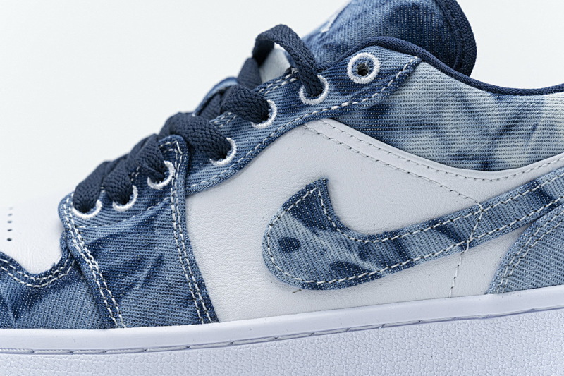 【AA1AQ】水洗布 乔丹1代低帮 CZ8455-100 Air Jordan 1 Low SE Washed Denim