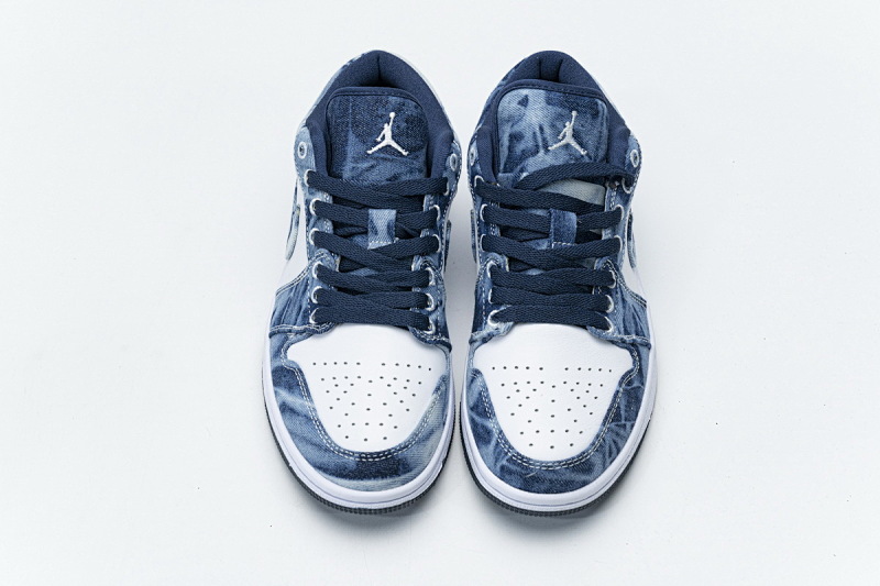 【AA1AQ】水洗布 乔丹1代低帮 CZ8455-100 Air Jordan 1 Low SE Washed Denim