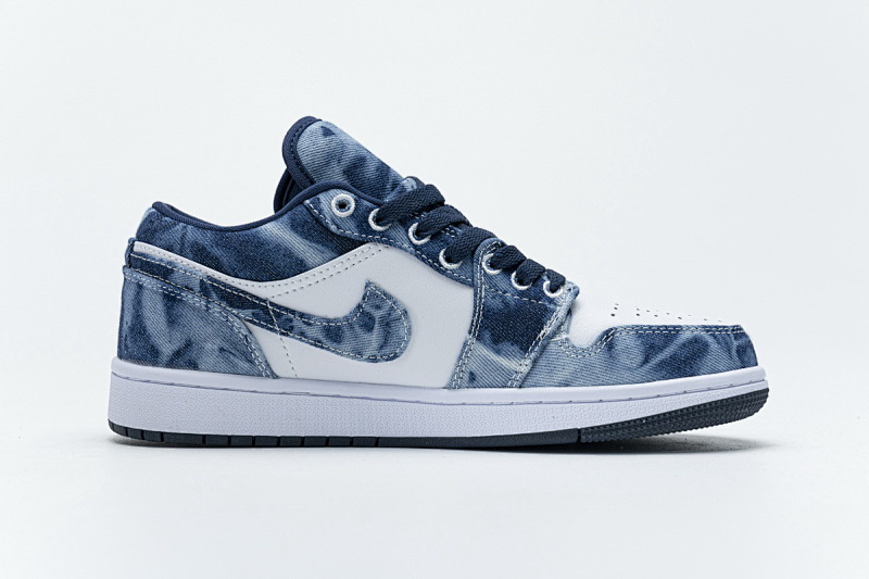 【AA1AQ】水洗布 乔丹1代低帮 CZ8455-100 Air Jordan 1 Low SE Washed Denim