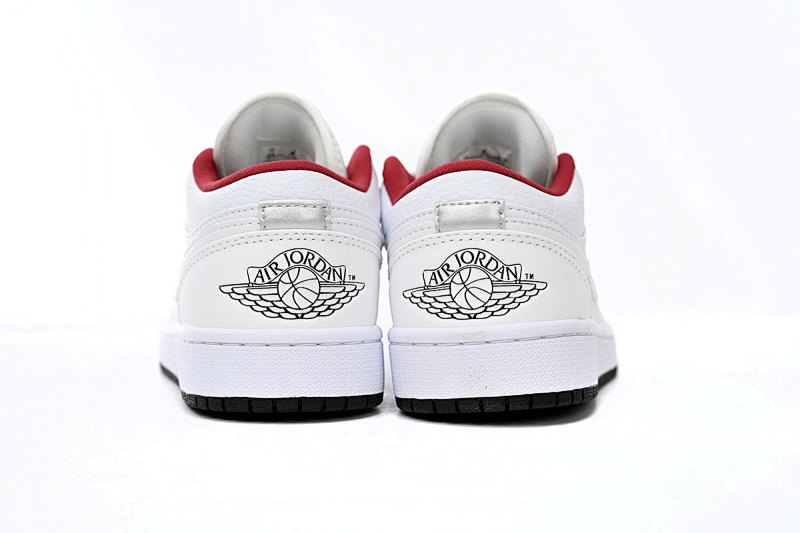 yupoo_331373_d05b8946.jpg 【AA1AQ】全白红 乔丹1代低帮 553560-164 Air Jordan 1 Low All-white Red