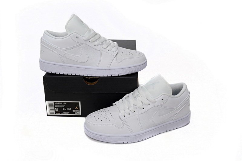 yupoo_331404_0b35c8dc.jpg 【AA1AQ】全白 乔丹1代低帮 553558-111 Air Jordan 1 Low White Pure Platinum