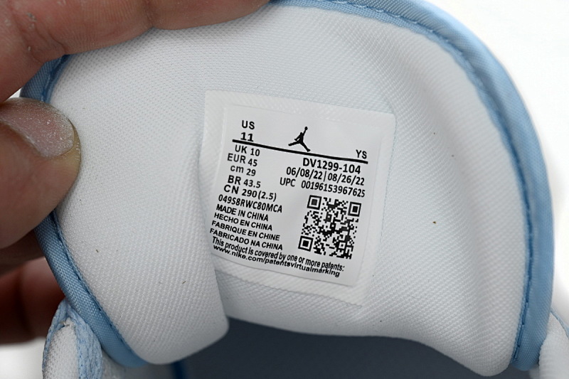 yupoo_331436_07e66c07.jpg 【AA1AQ】浅蓝白 乔丹1代低帮 DV1299-104 Air Jordan 1 Low Light Blue And White
