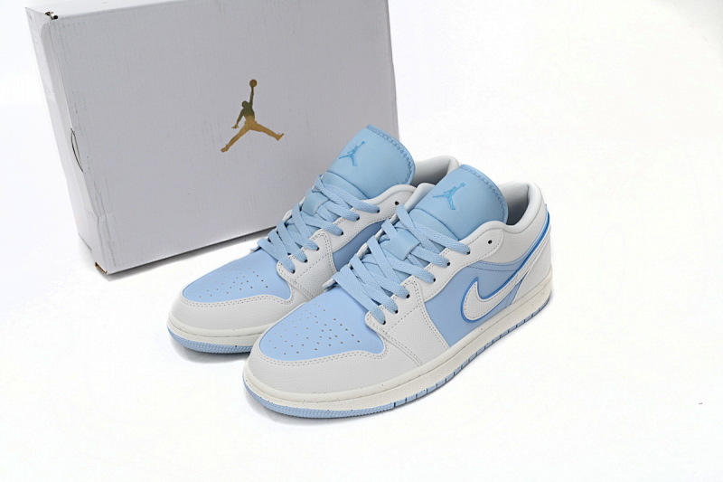 yupoo_331436_9b654f0b.jpg 【AA1AQ】浅蓝白 乔丹1代低帮 DV1299-104 Air Jordan 1 Low Light Blue And White