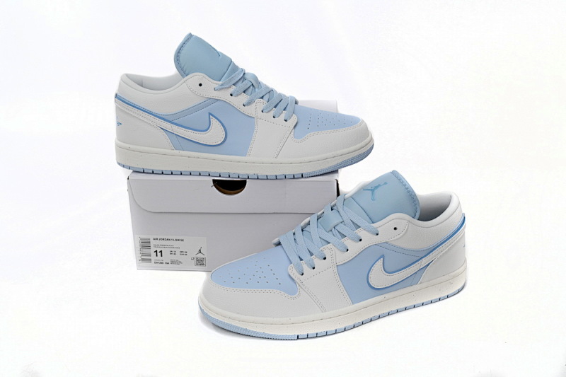 yupoo_331436_de9e0fd2.jpg 【AA1AQ】浅蓝白 乔丹1代低帮 DV1299-104 Air Jordan 1 Low Light Blue And White