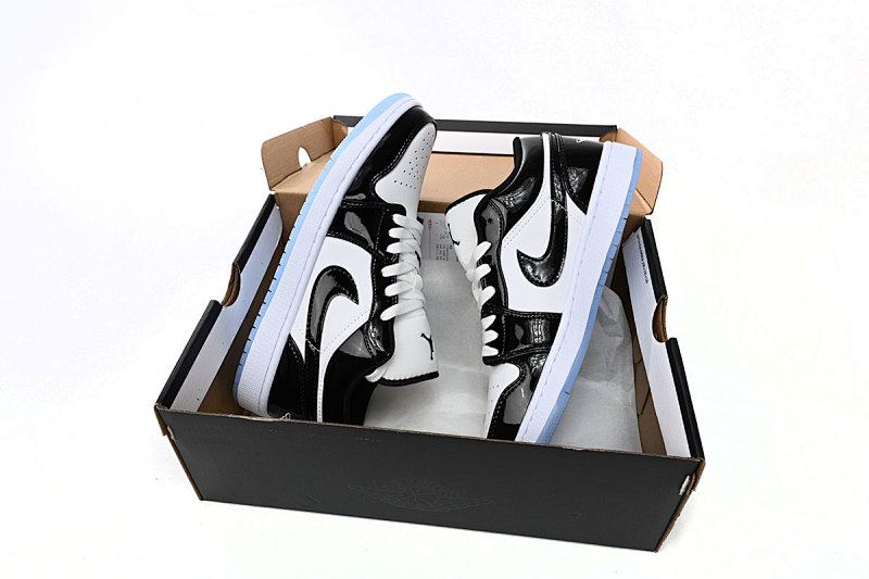 yupoo_331468_390a54e0.jpg 【AA1AQ】漆皮黑白 乔丹1代低帮 DV1309-100 Air Jordan 1 Low “Concord”