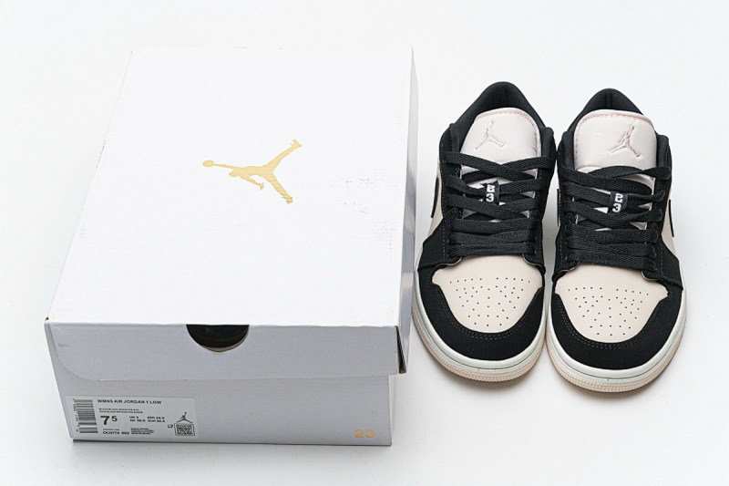 【AA1AQ】藕粉黑 DT版乔丹1代低帮 DC0774-003 WMNS Air Jordan 1 Low “Black Guava Ice”