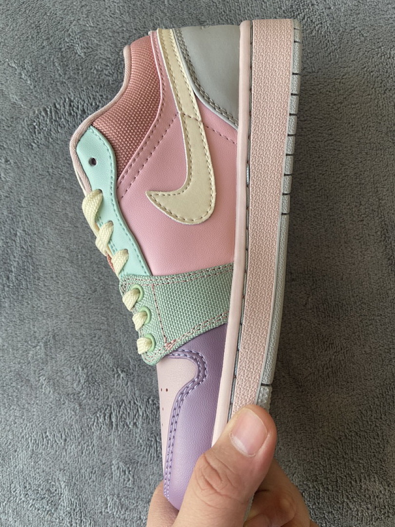 yupoo_331597_4410004e.jpg 【AA1AQ】马卡龙粉 乔丹1代低帮 DJ5196-615 Air Jordan 1 Low SE Champagne