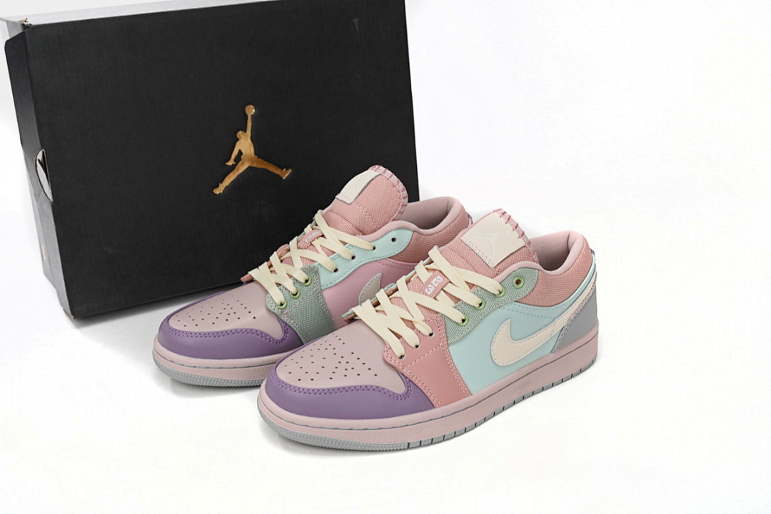 yupoo_331597_906145ef.jpg 【AA1AQ】马卡龙粉 乔丹1代低帮 DJ5196-615 Air Jordan 1 Low SE Champagne