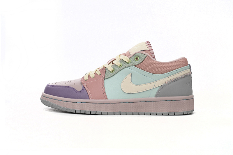 【AA1AQ】马卡龙粉 乔丹1代低帮 DJ5196-615 Air Jordan 1 Low SE Champagne
