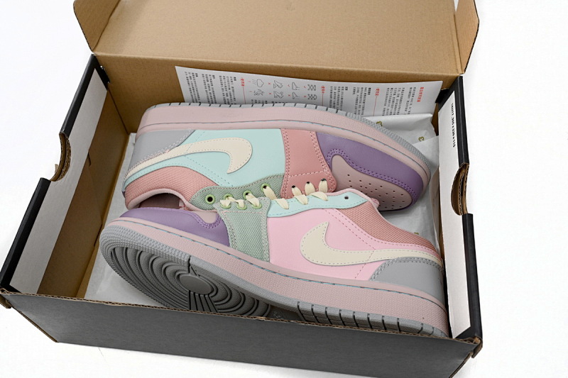 yupoo_331597_ee9123c5.jpg 【AA1AQ】马卡龙粉 乔丹1代低帮 DJ5196-615 Air Jordan 1 Low SE Champagne
