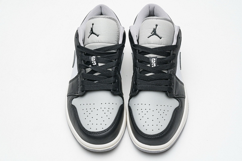 【AA1AQ】酷灰 乔丹1代低帮 553558-039 Air Jordan 1 Low Light Smoke Grey
