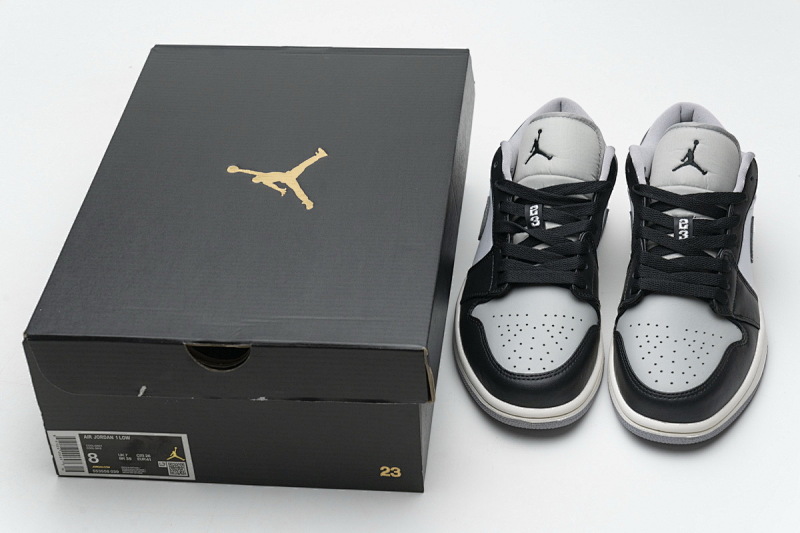 【AA1AQ】酷灰 乔丹1代低帮 553558-039 Air Jordan 1 Low Light Smoke Grey