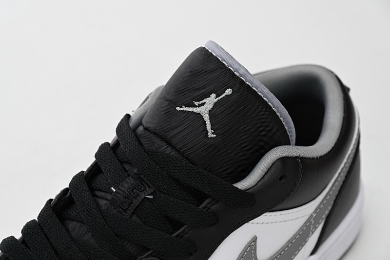 【AA1AQ】酷黑 乔丹1代低帮 553558-040 Air Jordan 1 Low Black Particle Grey