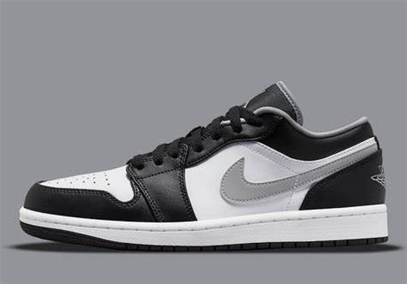 【AA1AQ】酷黑 乔丹1代低帮 553558-040 Air Jordan 1 Low Black Particle Grey