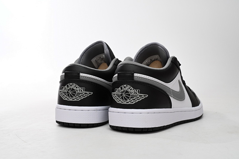 【AA1AQ】酷黑 乔丹1代低帮 553558-040 Air Jordan 1 Low Black Particle Grey