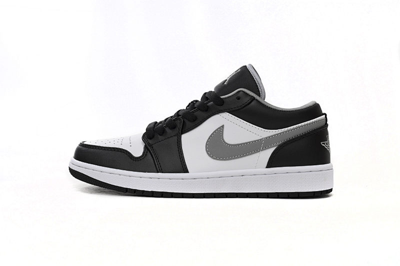 【AA1AQ】酷黑 乔丹1代低帮 553558-040 Air Jordan 1 Low Black Particle Grey