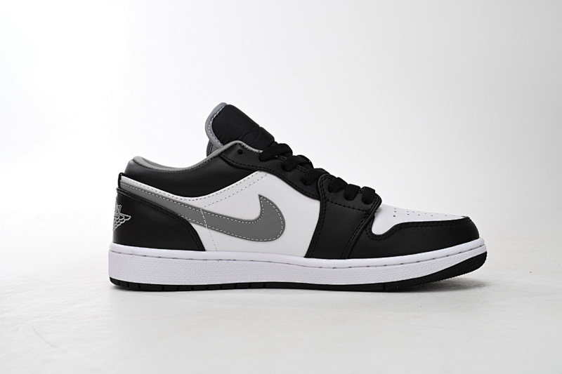 【AA1AQ】酷黑 乔丹1代低帮 553558-040 Air Jordan 1 Low Black Particle Grey