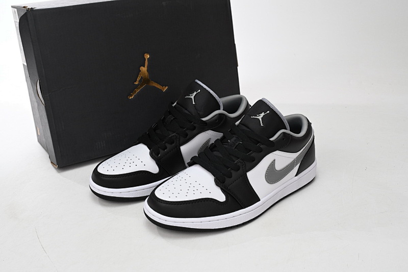 【AA1AQ】酷黑 乔丹1代低帮 553558-040 Air Jordan 1 Low Black Particle Grey