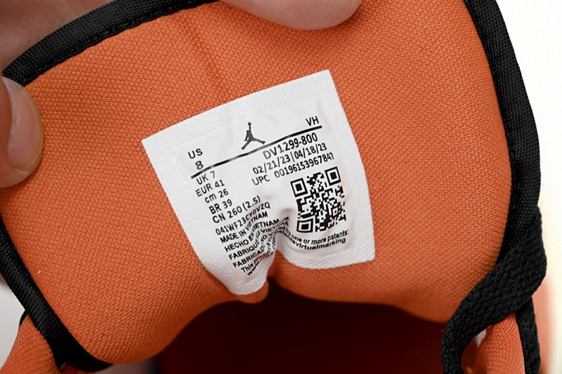 【AA1AQ】橘黄 乔丹1代低帮 DV1299-800 Travis Scott x Air Jordan 1 Low WMNS “Sport Spice”