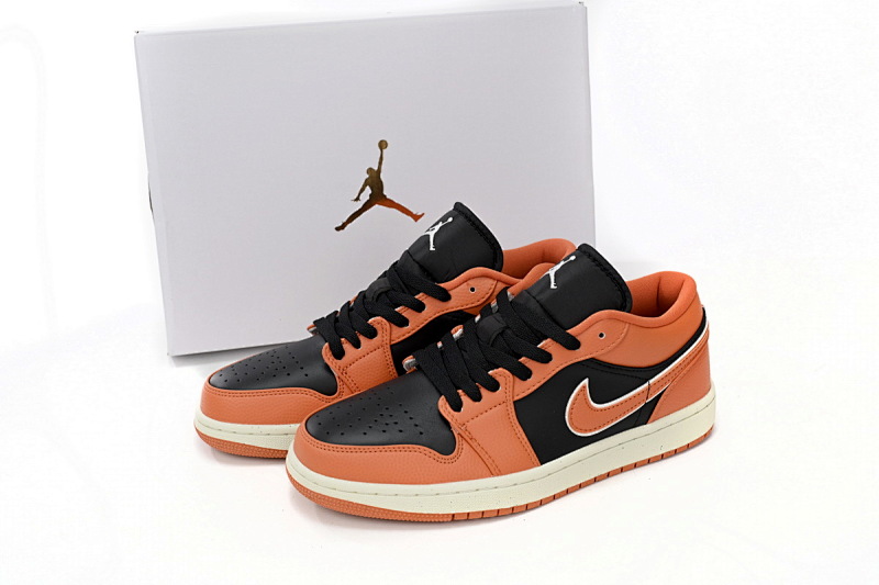 【AA1AQ】橘黄 乔丹1代低帮 DV1299-800 Travis Scott x Air Jordan 1 Low WMNS “Sport Spice”