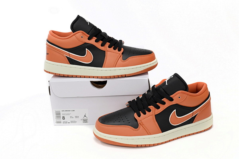 【AA1AQ】橘黄 乔丹1代低帮 DV1299-800 Travis Scott x Air Jordan 1 Low WMNS “Sport Spice”