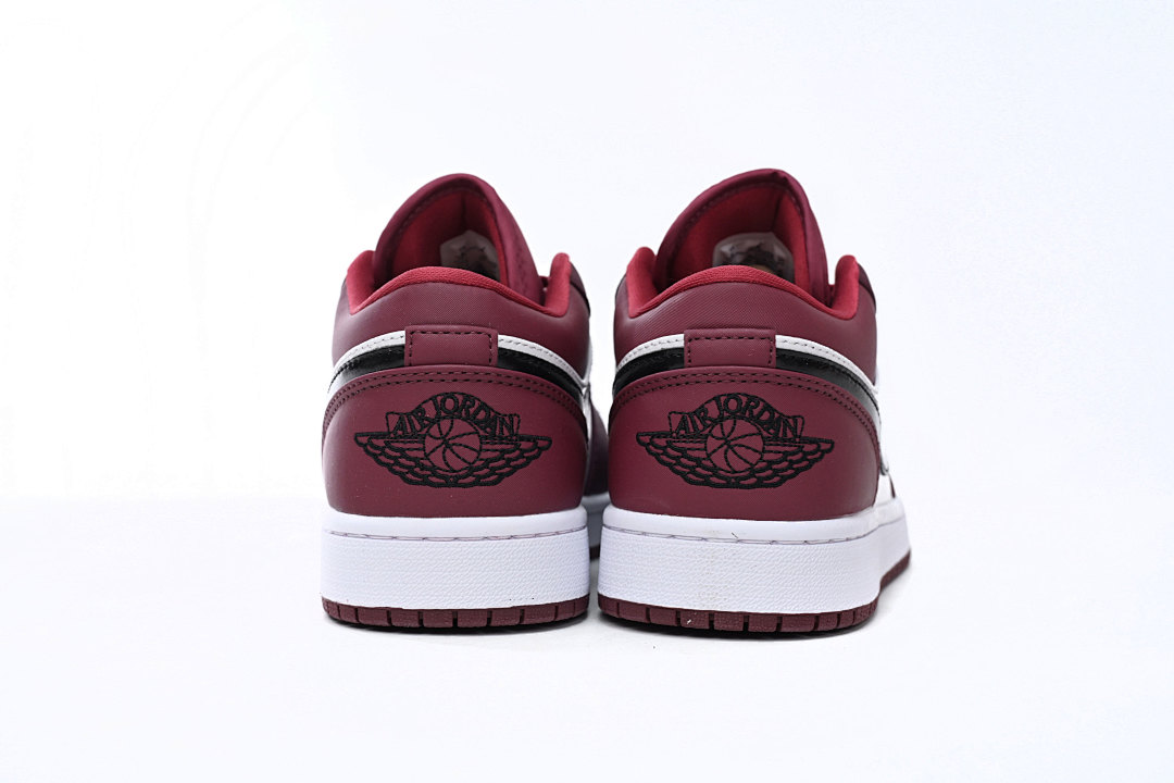 yupoo_331772_2382af3a.jpg 【AA1AQ】酒红 乔丹1代低帮 553558-604 Air Jordan 1 Low Noble Red