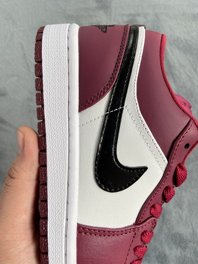 yupoo_331772_35d6185c.jpg 【AA1AQ】酒红 乔丹1代低帮 553558-604 Air Jordan 1 Low Noble Red