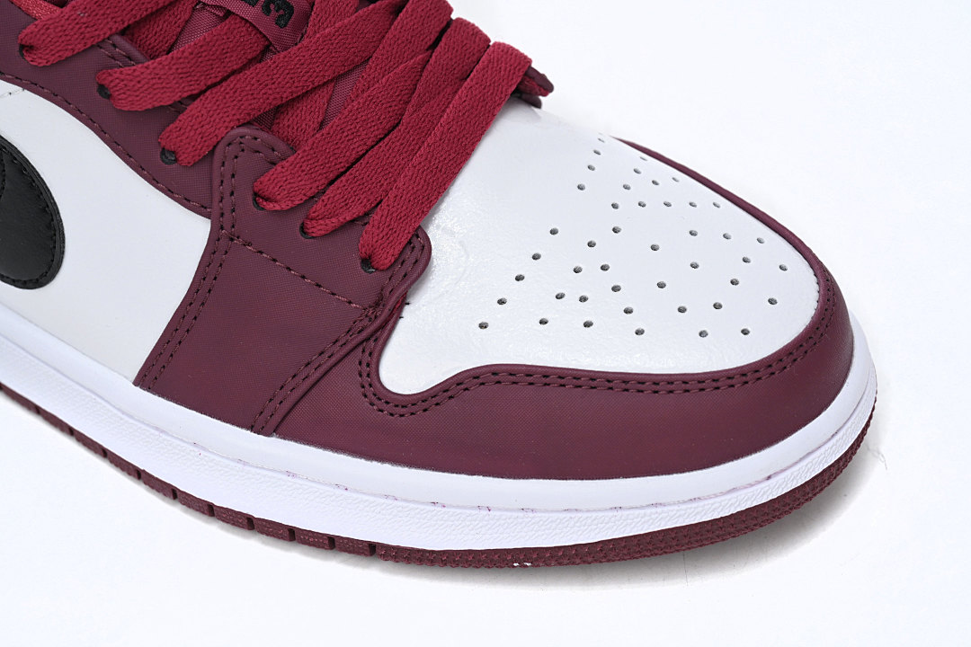 yupoo_331772_3f55650b.jpg 【AA1AQ】酒红 乔丹1代低帮 553558-604 Air Jordan 1 Low Noble Red