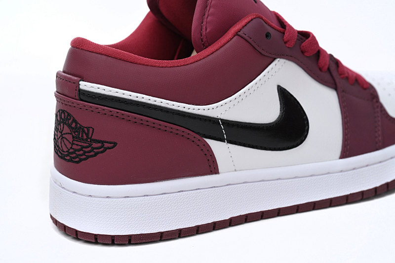 yupoo_331772_3f585ea3.jpg 【AA1AQ】酒红 乔丹1代低帮 553558-604 Air Jordan 1 Low Noble Red