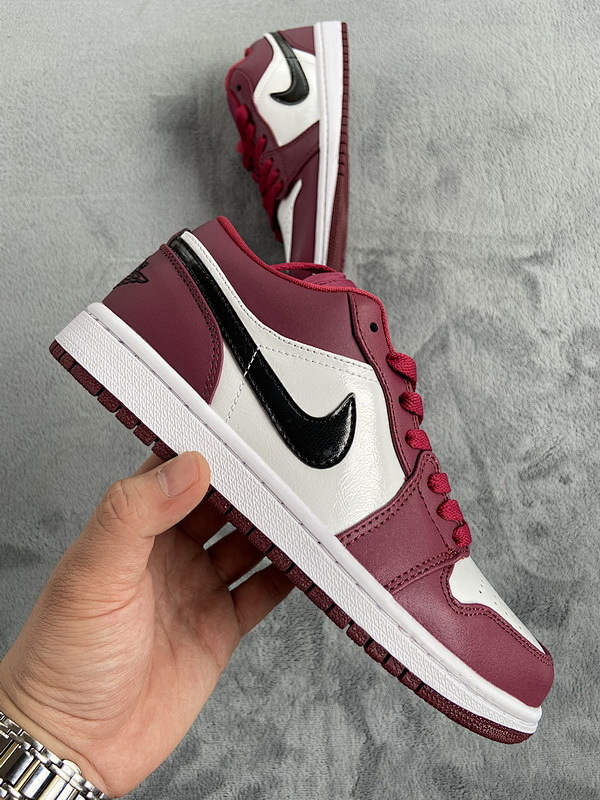 yupoo_331772_5c747c73.jpg 【AA1AQ】酒红 乔丹1代低帮 553558-604 Air Jordan 1 Low Noble Red