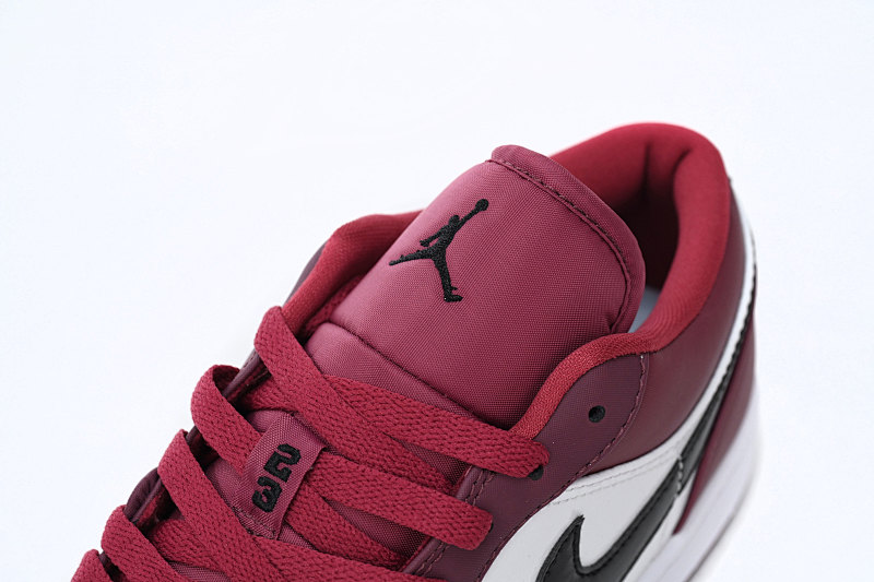 yupoo_331772_7d295116.jpg 【AA1AQ】酒红 乔丹1代低帮 553558-604 Air Jordan 1 Low Noble Red