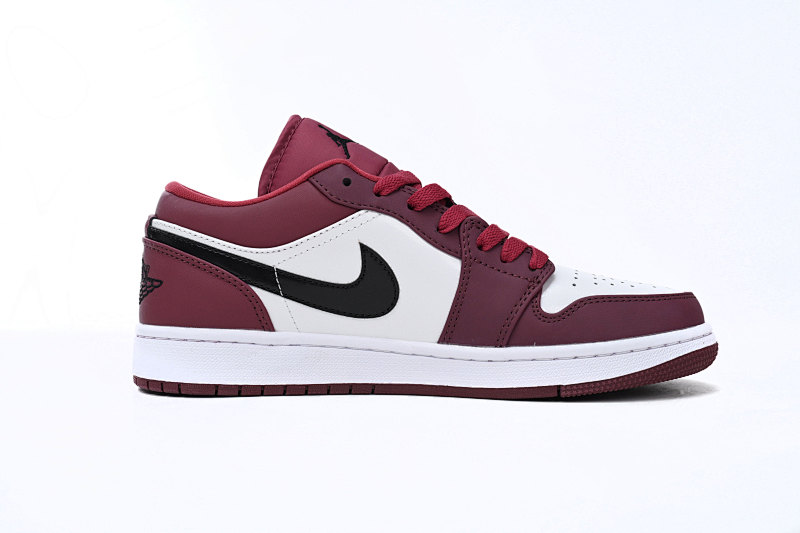 yupoo_331772_bd8571d2.jpg 【AA1AQ】酒红 乔丹1代低帮 553558-604 Air Jordan 1 Low Noble Red