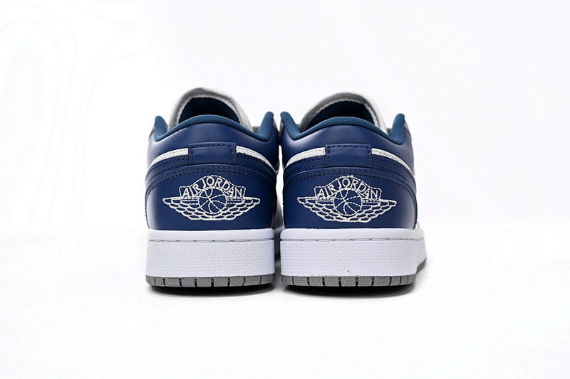 【AA1AQ】灰蓝 乔丹1代低帮 DC0774-042 Air Jordan 1 Low Gray Blue