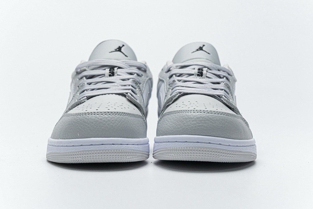 【AA1AQ】灰豹纹 乔丹1代低帮 DC9036-100 Air Jordan 1 Low White Camo