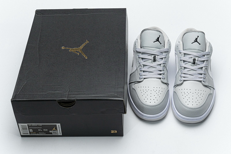 【AA1AQ】灰豹纹 乔丹1代低帮 DC9036-100 Air Jordan 1 Low White Camo