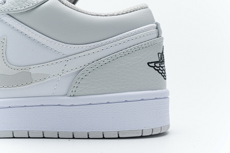 【AA1AQ】灰豹纹 乔丹1代低帮 DC9036-100 Air Jordan 1 Low White Camo