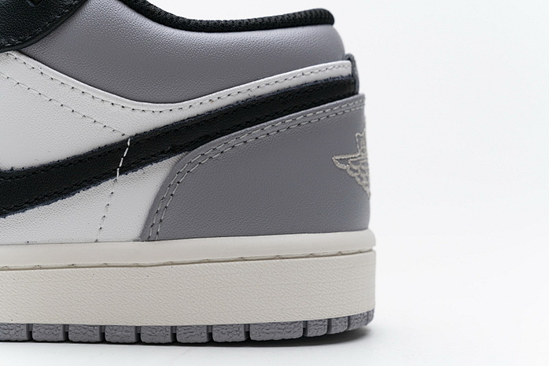 【AA1AQ】灰白黑 乔丹1代低帮 553558-110 Air Jordan 1 Low Shadow