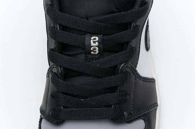 【AA1AQ】灰白黑 乔丹1代低帮 553558-110 Air Jordan 1 Low Shadow