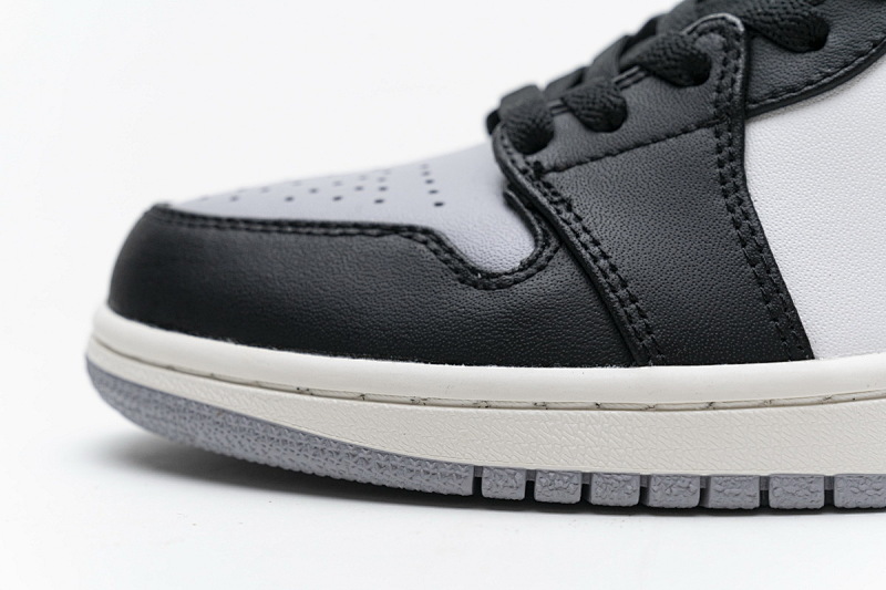 【AA1AQ】灰白黑 乔丹1代低帮 553558-110 Air Jordan 1 Low Shadow