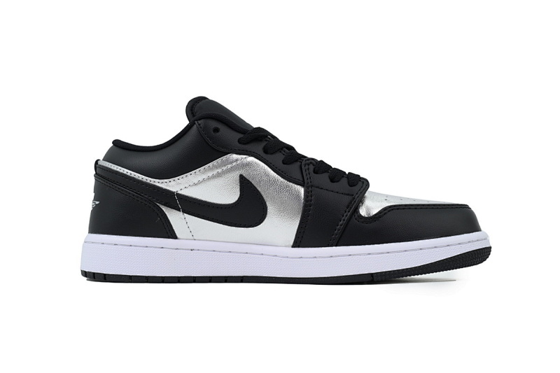 【AA1AQ】黑银 乔丹1代低帮 DA5551-001 Air Jordan 1 Low SE Silver Toe