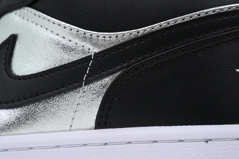 【AA1AQ】黑银 乔丹1代低帮 DA5551-001 Air Jordan 1 Low SE Silver Toe