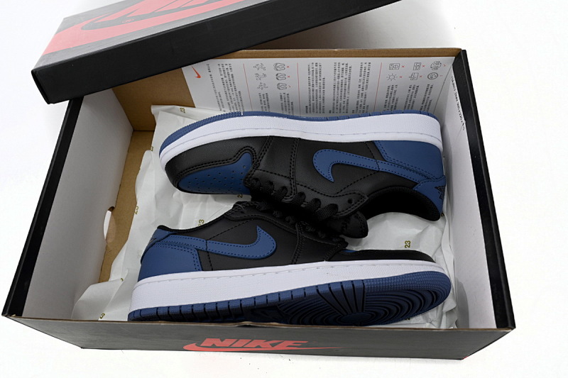 【AA1AQ】黑深蓝 乔丹1代低帮 CZ0790-041 Air Jordan 1 Low Black Blue