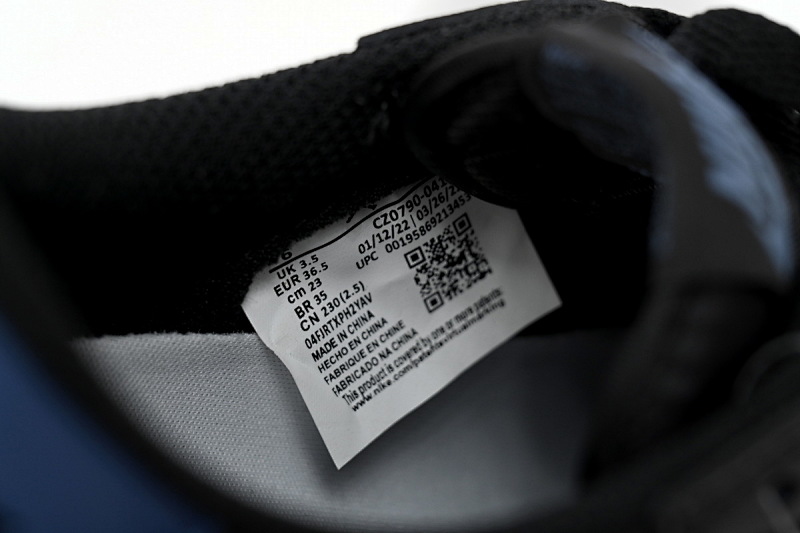 【AA1AQ】黑深蓝 乔丹1代低帮 CZ0790-041 Air Jordan 1 Low Black Blue