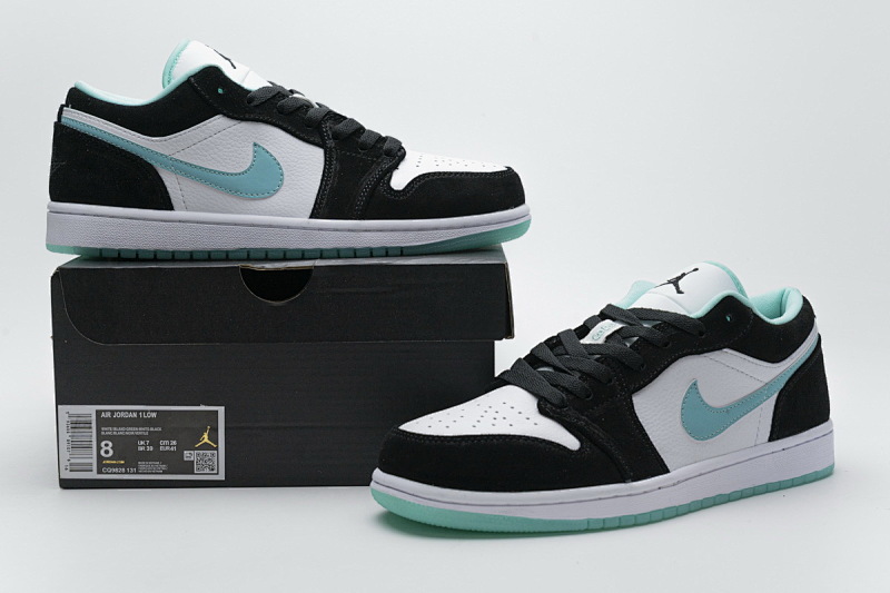yupoo_332043_62eb07e4.jpg 【AA1AQ】黑浅绿 乔丹1代低帮 CQ9828-131 Air Jordan 1 Low“Island Green”