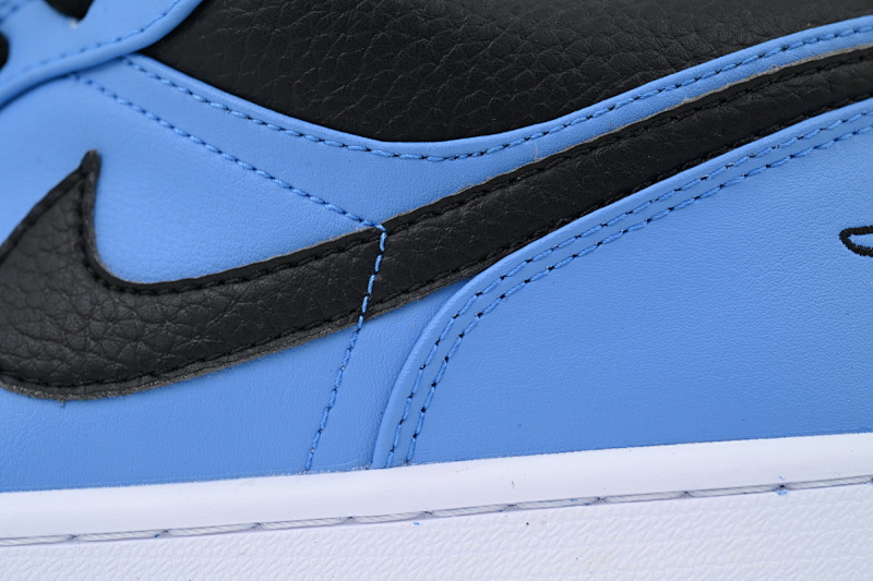 【AA1AQ】黑蓝 乔丹1代低帮 553558-403 Air Jordan 1 Low University Blue Black