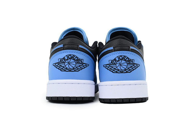 【AA1AQ】黑蓝 乔丹1代低帮 553558-403 Air Jordan 1 Low University Blue Black