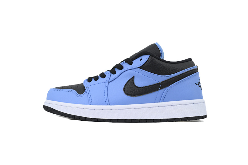 【AA1AQ】黑蓝 乔丹1代低帮 553558-403 Air Jordan 1 Low University Blue Black